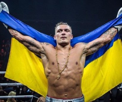 Ukrainian boxer Oleksandr Usyk